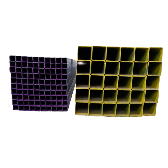 Galvanized Steel - Square Holo Section